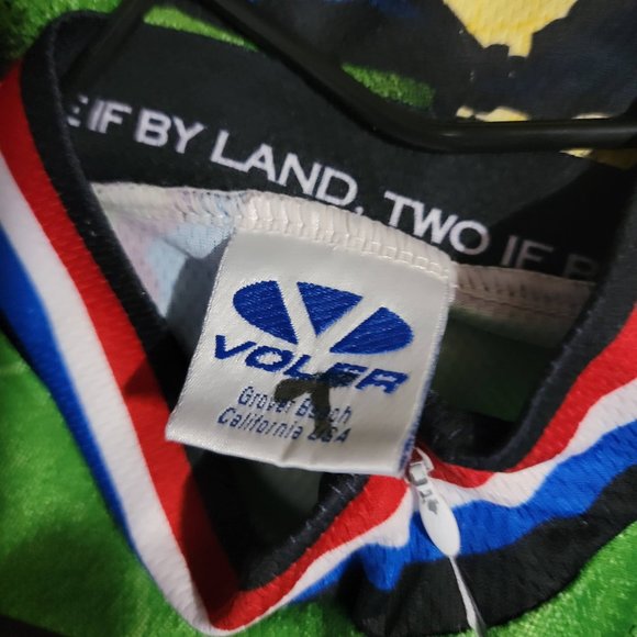 RARE Voler One if by Land, Two if by Sea Cycling Jersey Size Medium - Picture 7 of 7